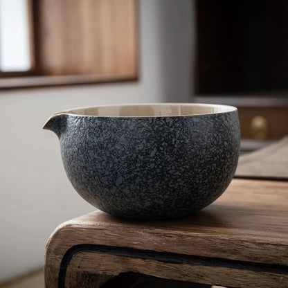 Set de Matcha para compartir en obsidiana 