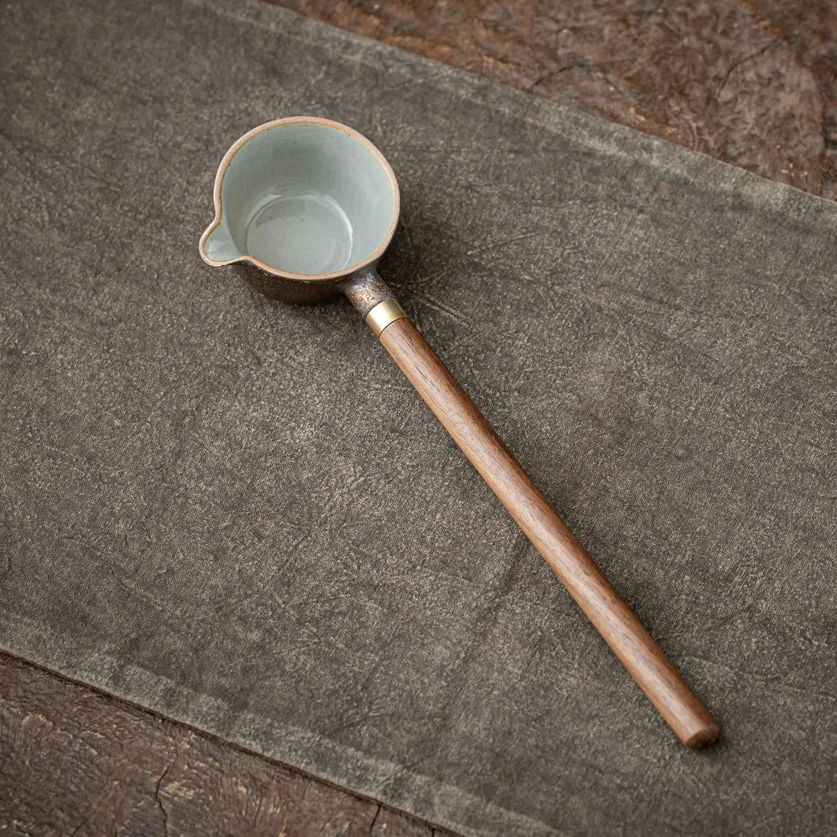 Matcha Set-Sharing Set Landscape Black Blue Round Bowl