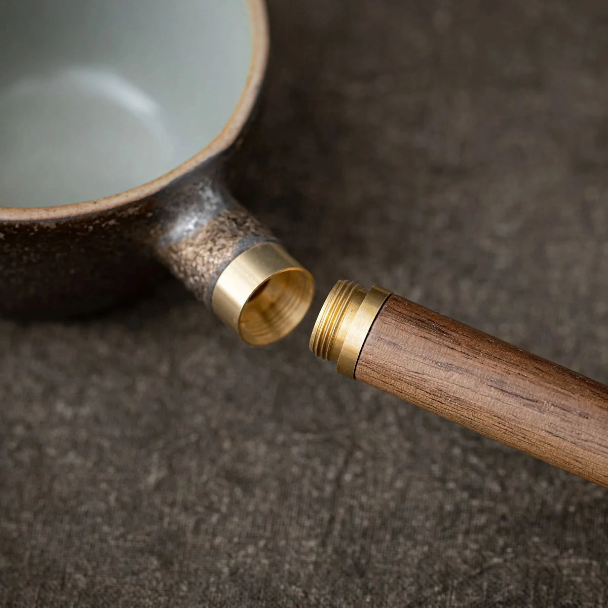 Matcha Set-Sharing Set Landscape Black Blue Round Bowl