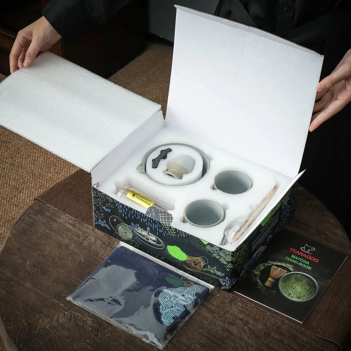 Matcha Set-Sharing Set Dusty Grey