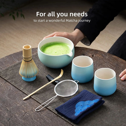 Matcha Set-Sharing Set Skyblue