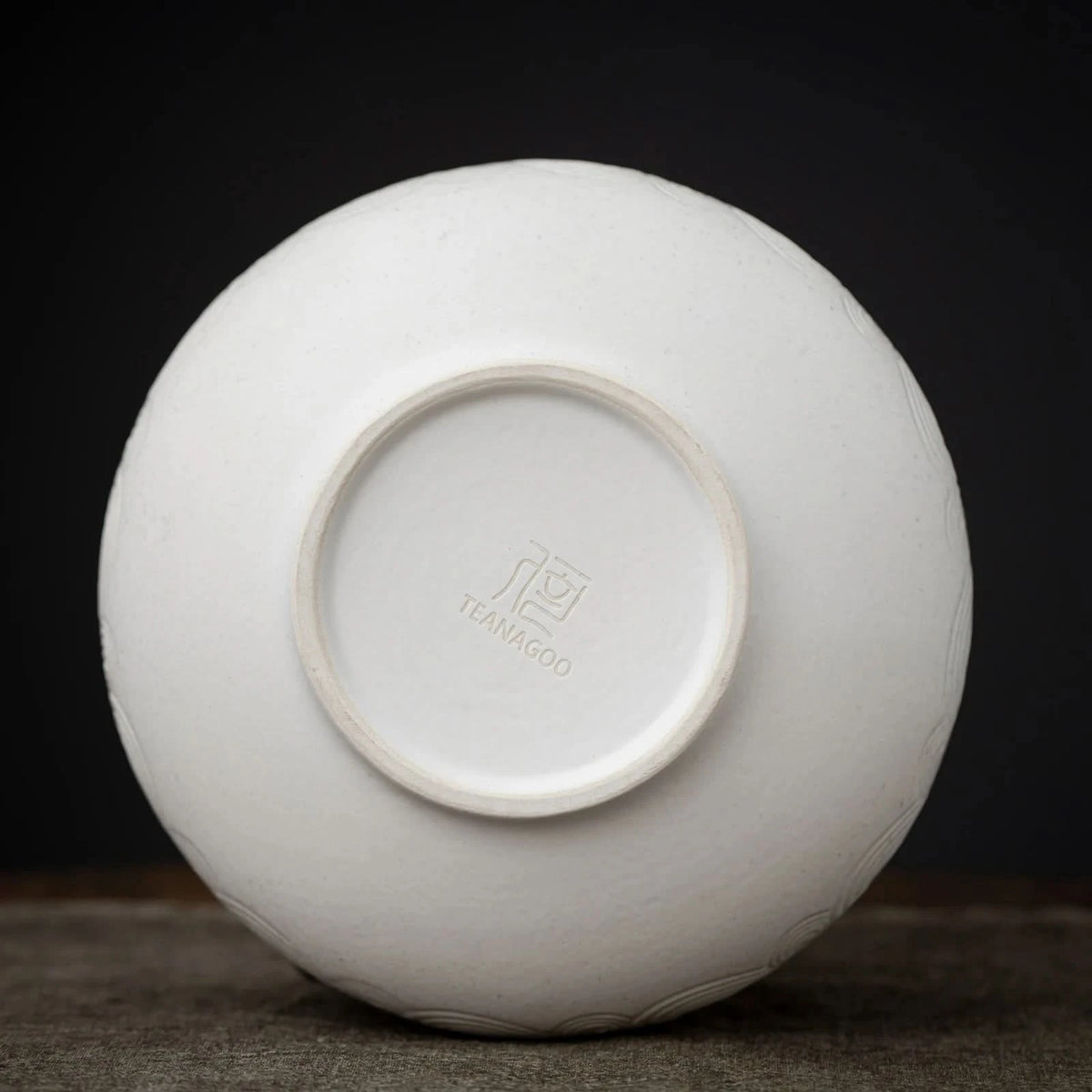Matcha Set-Sharing Set Landscape Black White Pointy Bowl