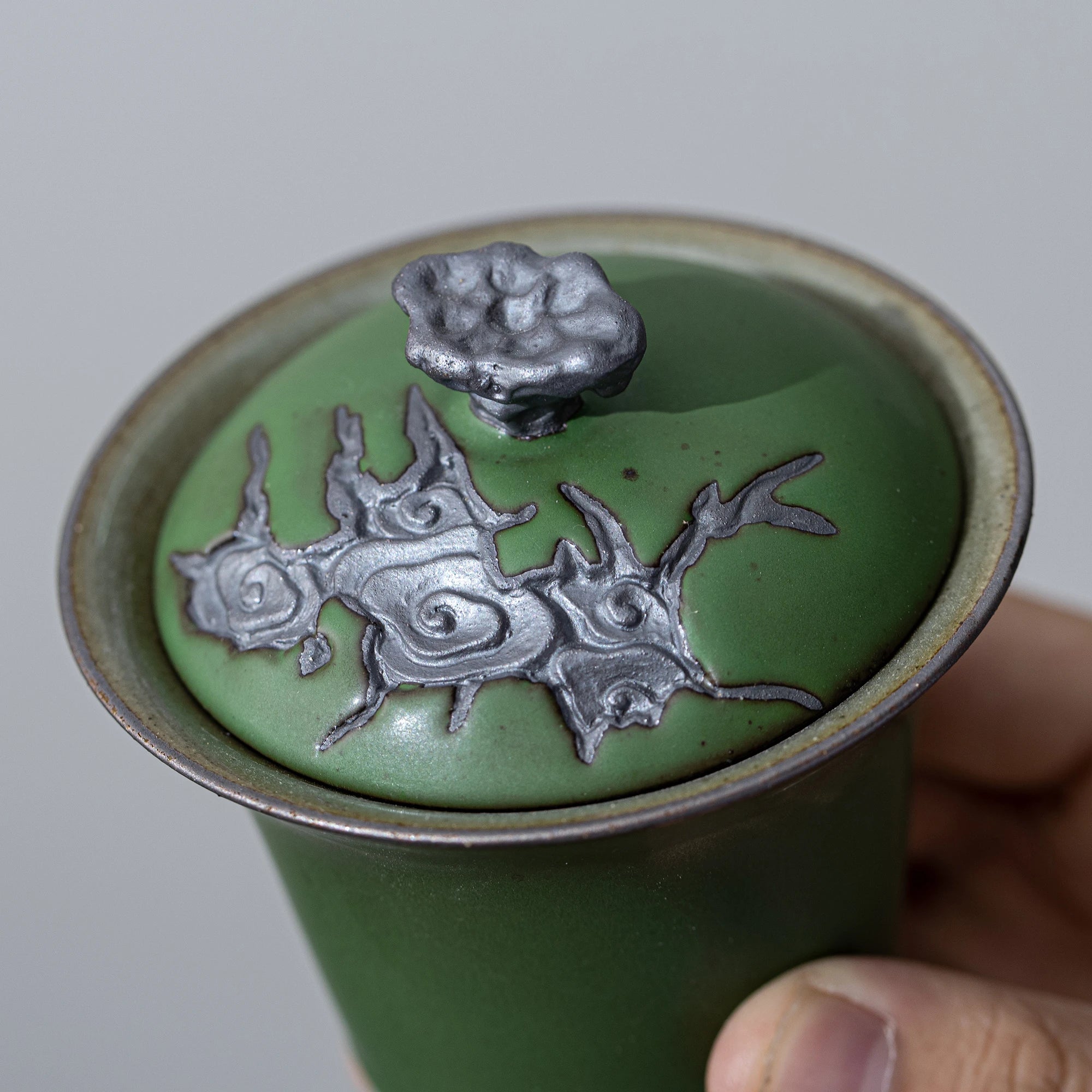 Gaiwan Cloud Crest ZEN Bambú Verde 110 ml