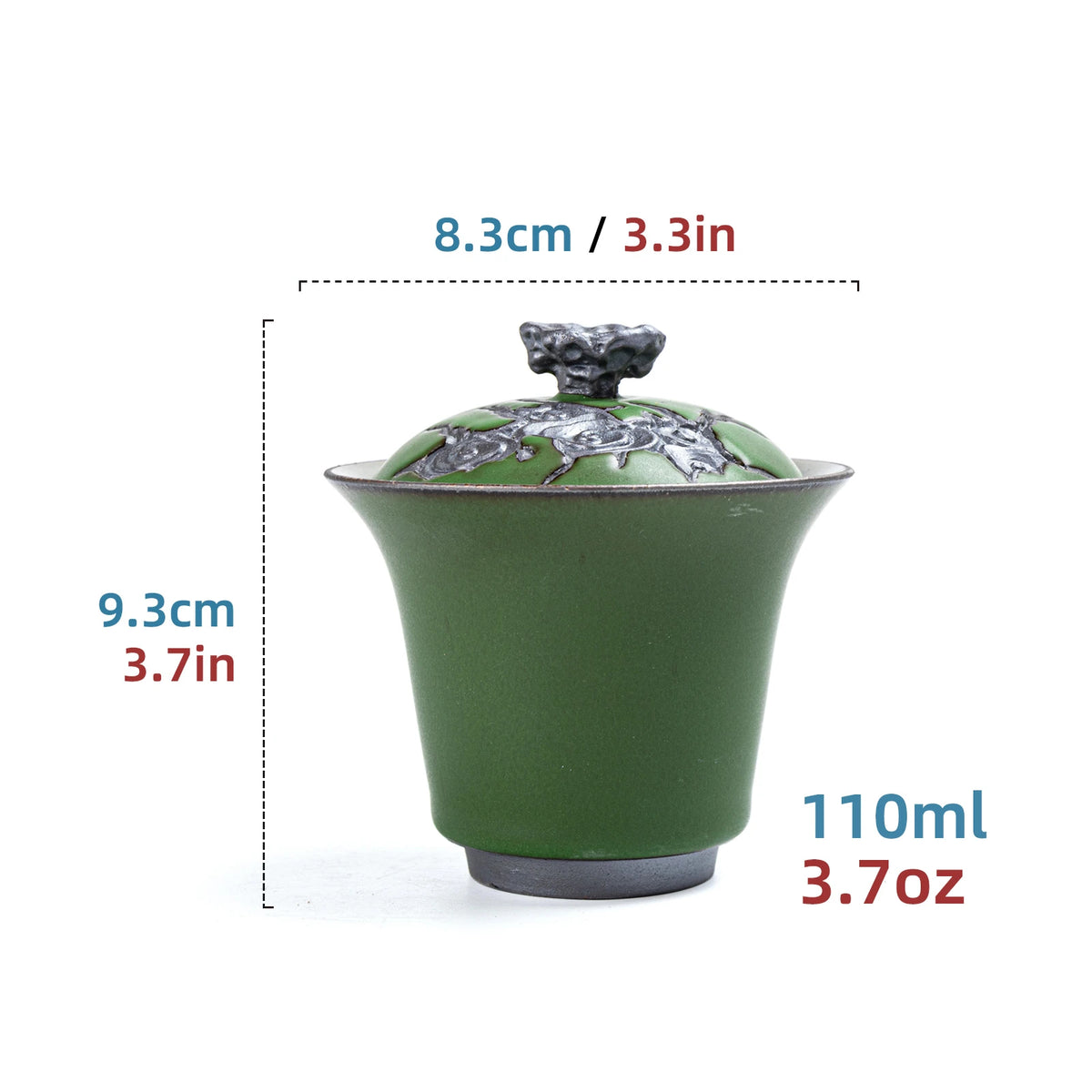 Gaiwan Cloud Crest ZEN Bambú Verde 110 ml