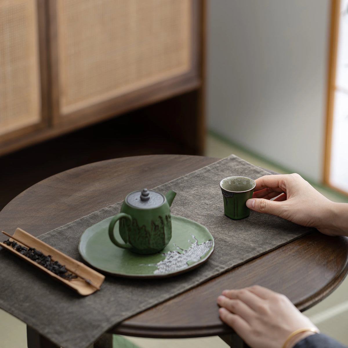 Taza de té ZEN Verde 30 ml