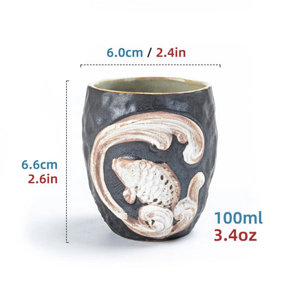Stone Fish ZEN Cup Black 100ml