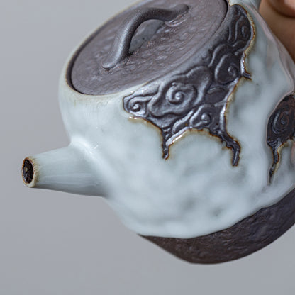 Auspicious Cloud ZEN Teekanne mit Perlglanzglasur, 190 ml