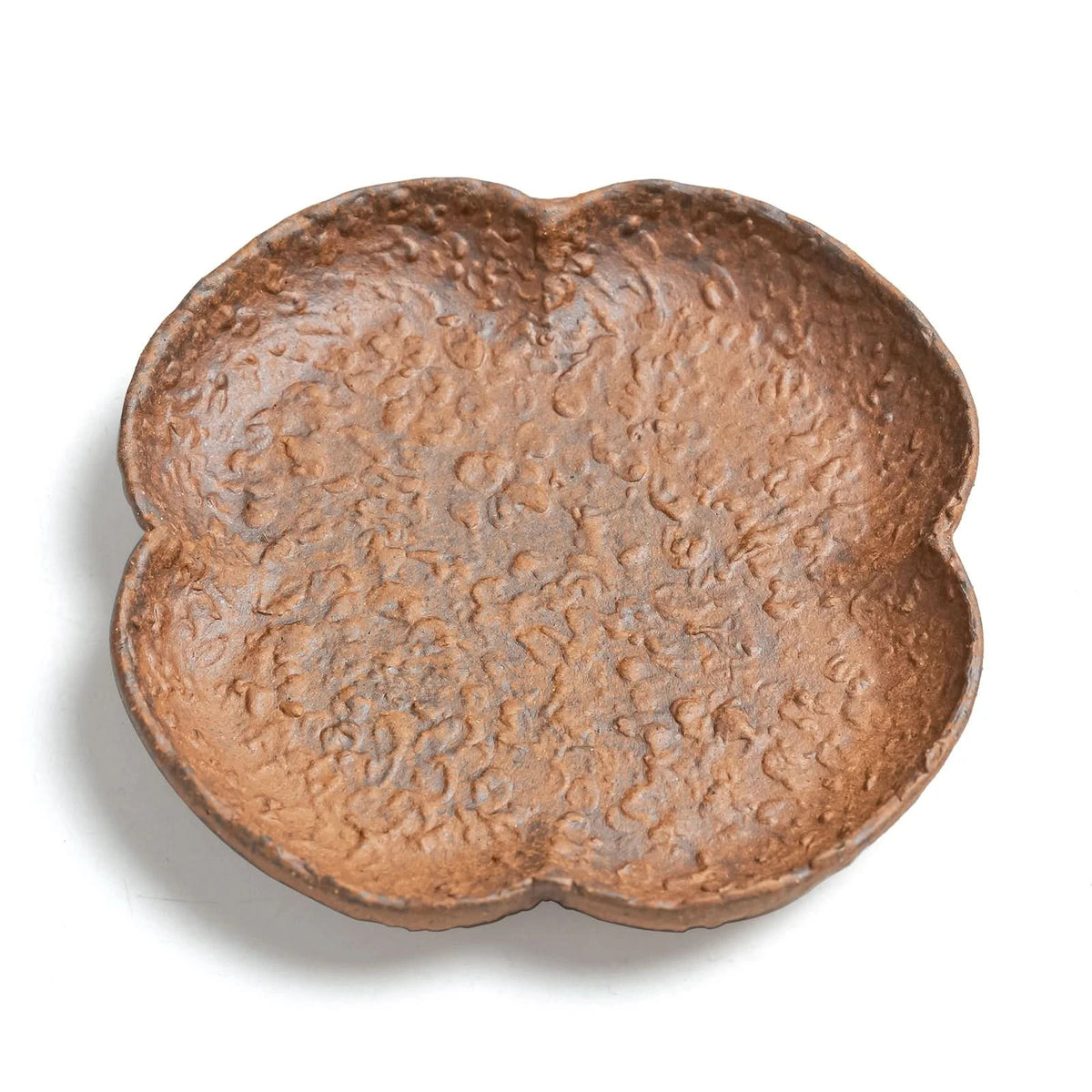Raw Clay Petal Cup Mat