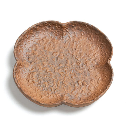 Raw Clay Petal Cup Mat