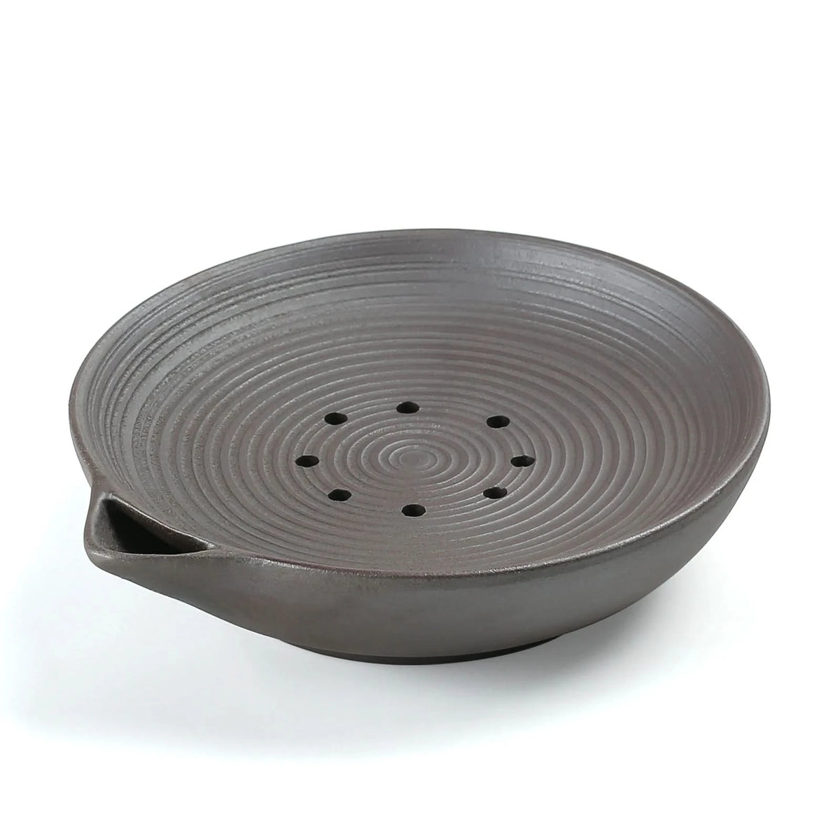 Matte für runde Mondtöpfe aus rohem Ton