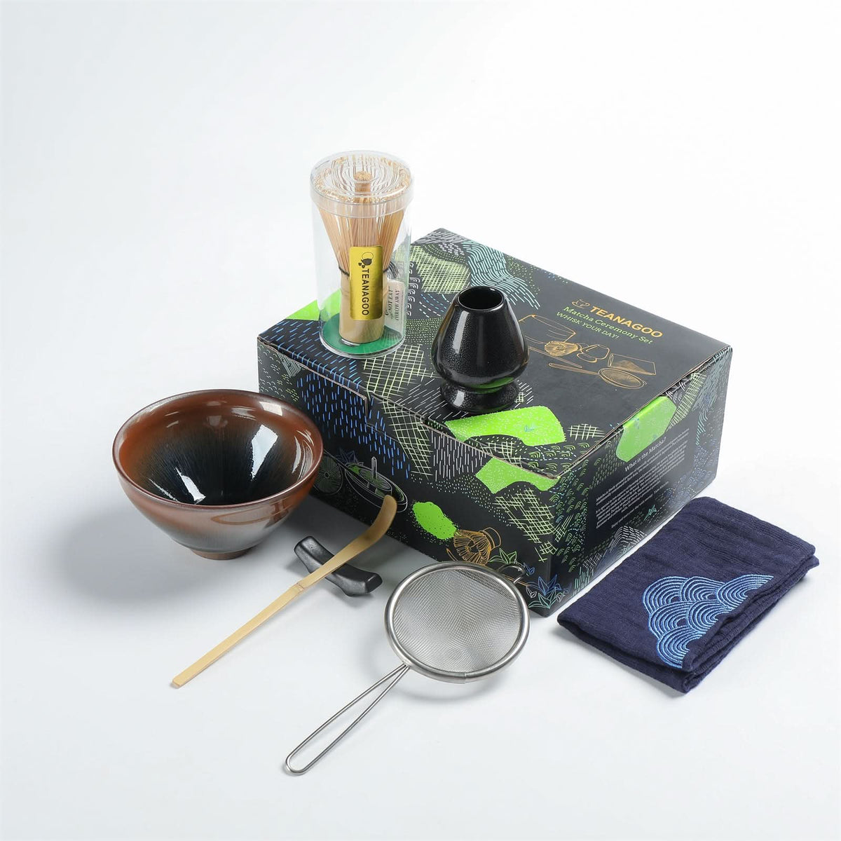 Set de Matcha - Set para principiantes Marrón tradicional 
